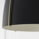 Sean Lavin Norman 1 Light 15.38 inch Satin Brass Pendant Ceiling Light