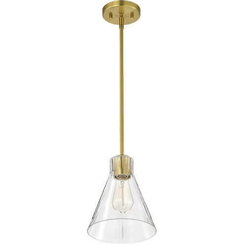 Gianna 8 inch Vintage Brass Pendant Ceiling Light
