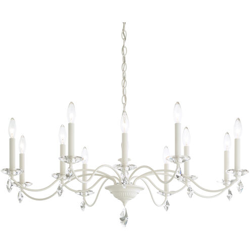 Modique 12 Light 39.5 inch White Chandelier Ceiling Light in Heritage