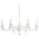 Modique 12 Light 39.5 inch White Chandelier Ceiling Light in Heritage