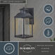 Freeport LED 13.5 inch Textured Black Outdoor Wall