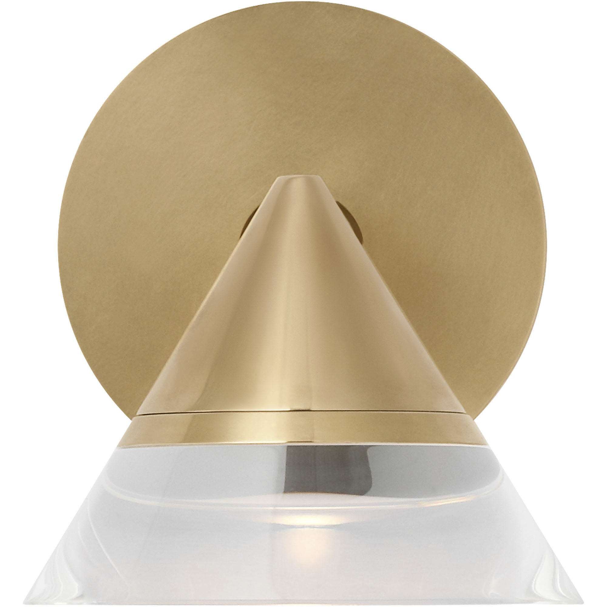 Sean Lavin Midrand Task Sconce Wall Light in Hand-Rubbed Antique Brass