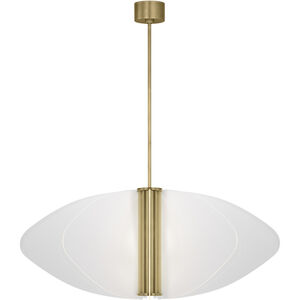 Sean Lavin Nyra 1 Light 52.1 inch Plated Brass Line-Voltage Pendant Ceiling Light