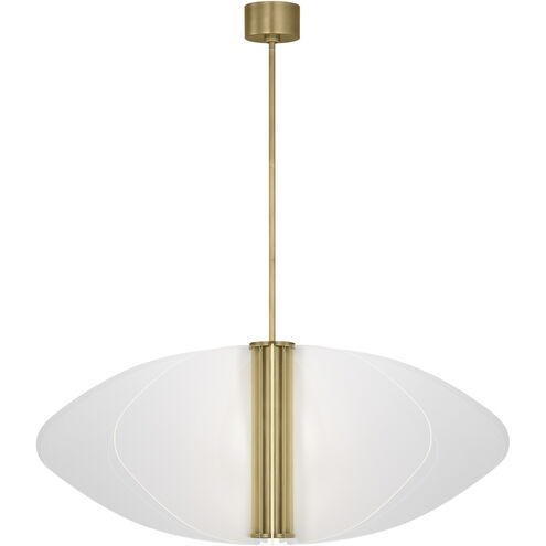 Sean Lavin Nyra 1 Light 52.1 inch Plated Brass Line-Voltage Pendant Ceiling Light