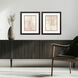 Terracotta Leaf Brown and Beige and Rust Framed Art, Propac