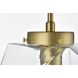 Lawrence 1 Light 10 inch Satin Gold Flush Mount Ceiling Light