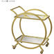 Ring Gold with Antique Silver Bar Cart