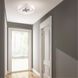 Venlo 4 Light 14 inch Brushed Nickel Semi Flush Ceiling Light