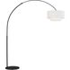 kate spade new york Sawyer 75 inch 9.00 watt Midnight Black Floor Lamp Portable Light