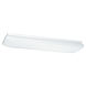 Fluorescent Ceiling 2 Light 11.25 inch White Flush Mount Ceiling Light