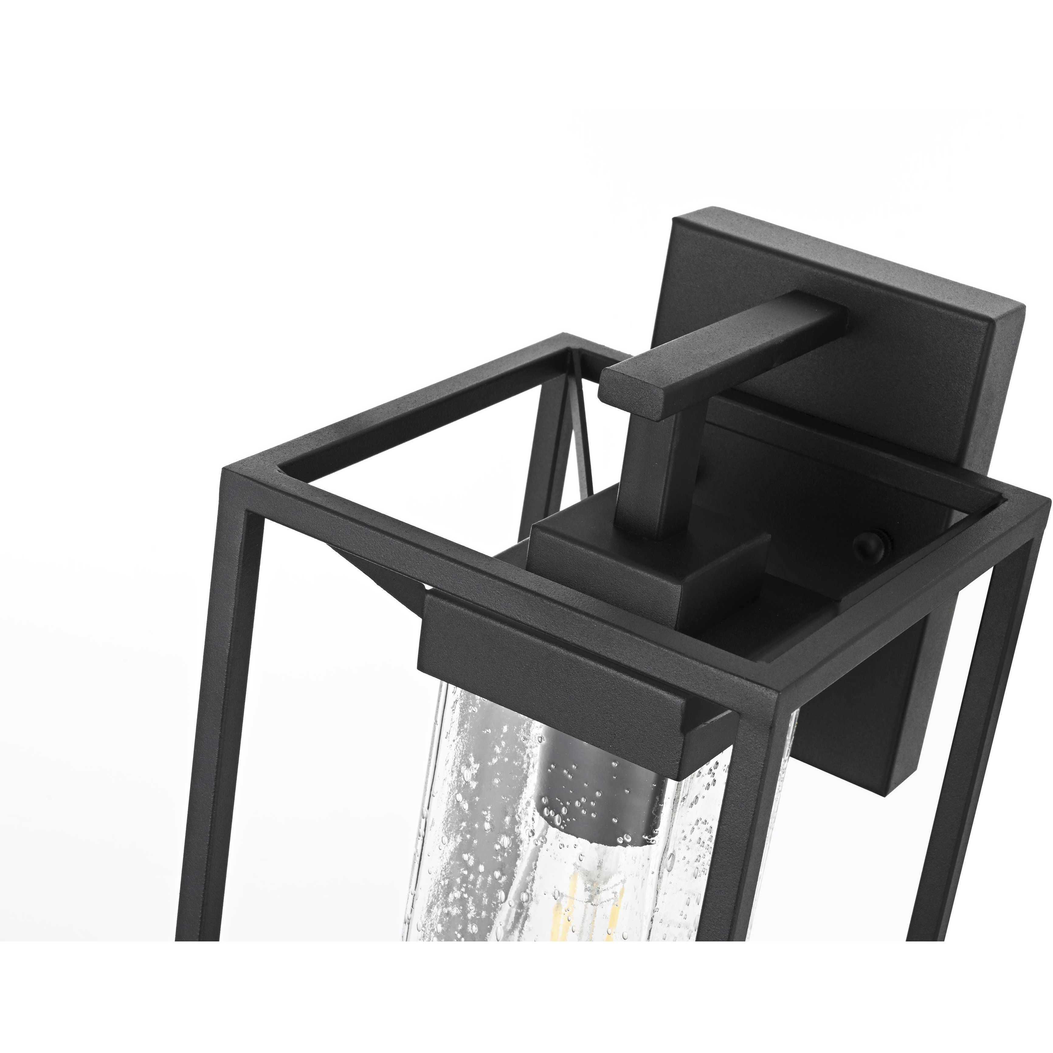 Willington 1 Light 13.5 inch Black Outdoor Wall Sconce