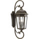 Gilford 3 Light 31 inch Antique Bronze Outdoor Wall Lantern, Large, Design Series