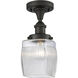 Colton 1 Light 6 inch Oil Rubbed Bronze Semi-Flush Mount Ceiling Light