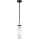 Vilo LED 4.5 inch Matte Black Mini Pendant Ceiling Light