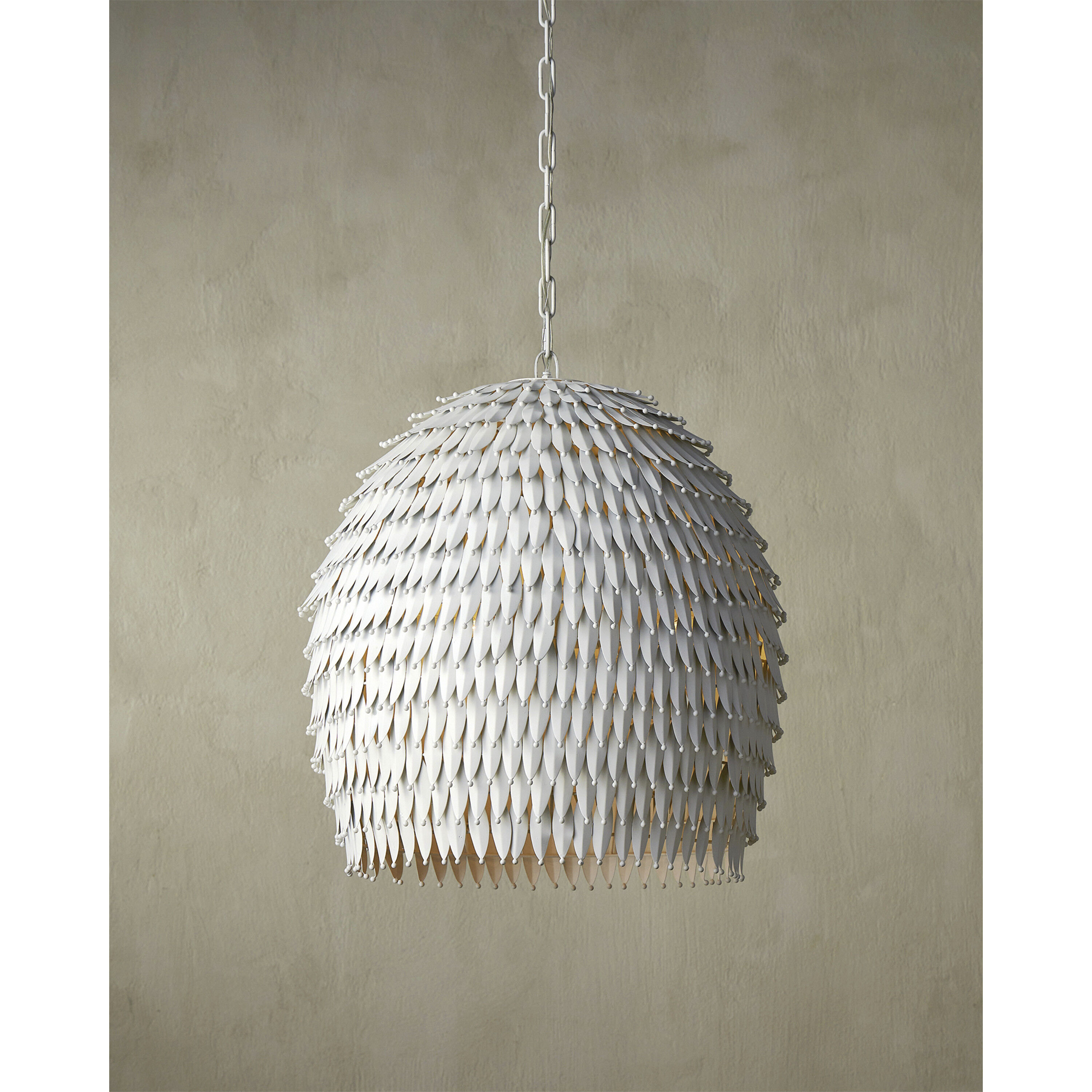 Overlay 3 Light 24 inch White Pendant Ceiling Light