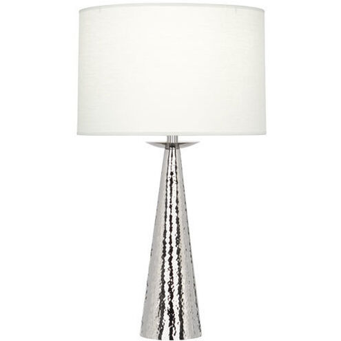 Dal 30.38 inch 150.00 watt Polished Nickel Table Lamp Portable Light