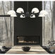 Breton 8 Light 46 inch Matte Black Chandelier Ceiling Light