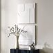 Contours White Wall Decor, Set of 2