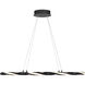 Convolution LED 36.75 inch Coal Pendant Ceiling Light