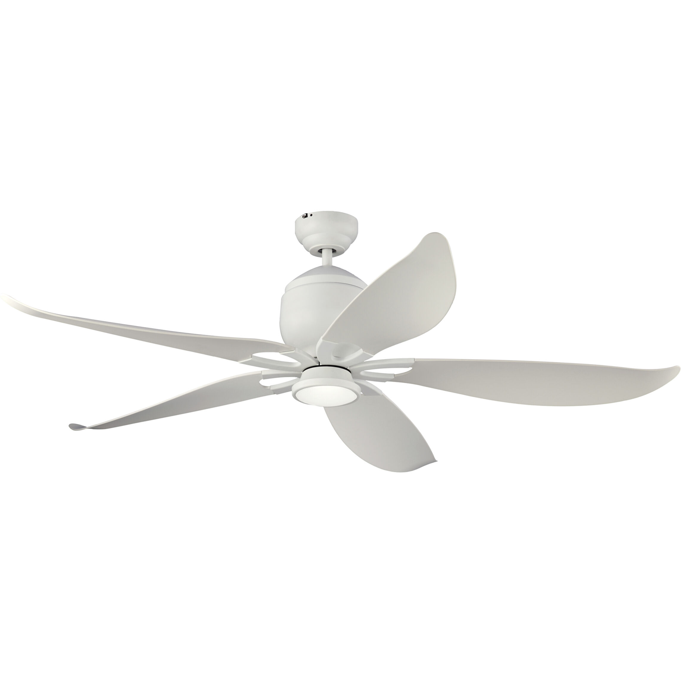 Lily 56 56 inch Matte White Ceiling Fan