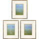 After the Rain II Green and Blue and Purple and Multi Framed Art