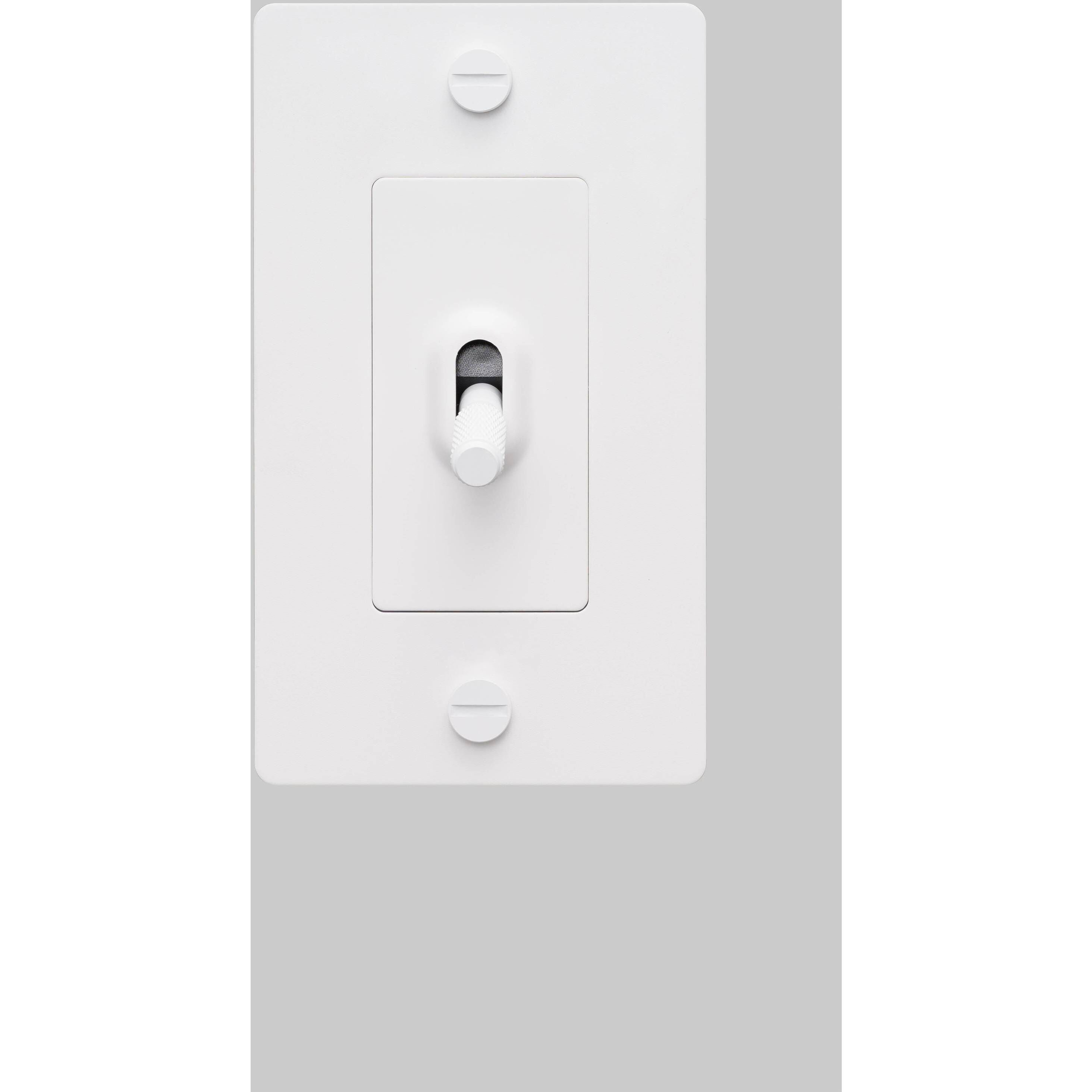 1G Toggle 120-277 White Light Switch
