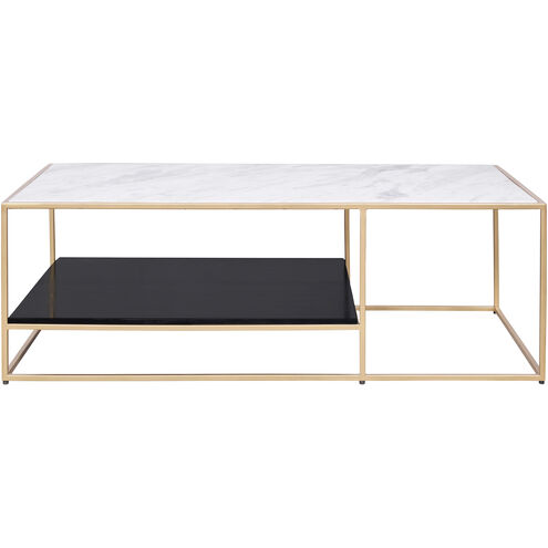 Mies 45 X 22 inch Gold Coffee Table