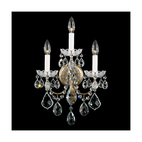 New Orleans 3 Light 6 inch Heirloom Bronze Wall Sconce Wall Light in Heritage