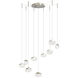 Athena LED 12.2 inch Brushed Nickel Pendant Ceiling Light
