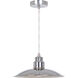 Bejamin 1 Light 13 inch Chrome Mini Pendant Ceiling Light