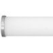 Simi LED 32.25 inch Brushed Nickel Vanity Light Wall Light
