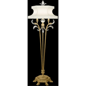 Beveled Arcs 72 inch 150.00 watt Gold Floor Lamp Portable Light