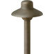 Hardy Island Standard 12v 1.50 watt Matte Bronze Landscape Path Light