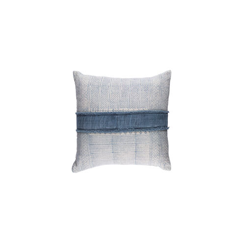 Lola 30 X 30 inch Cream/Navy/Pale Blue Pillow Kit