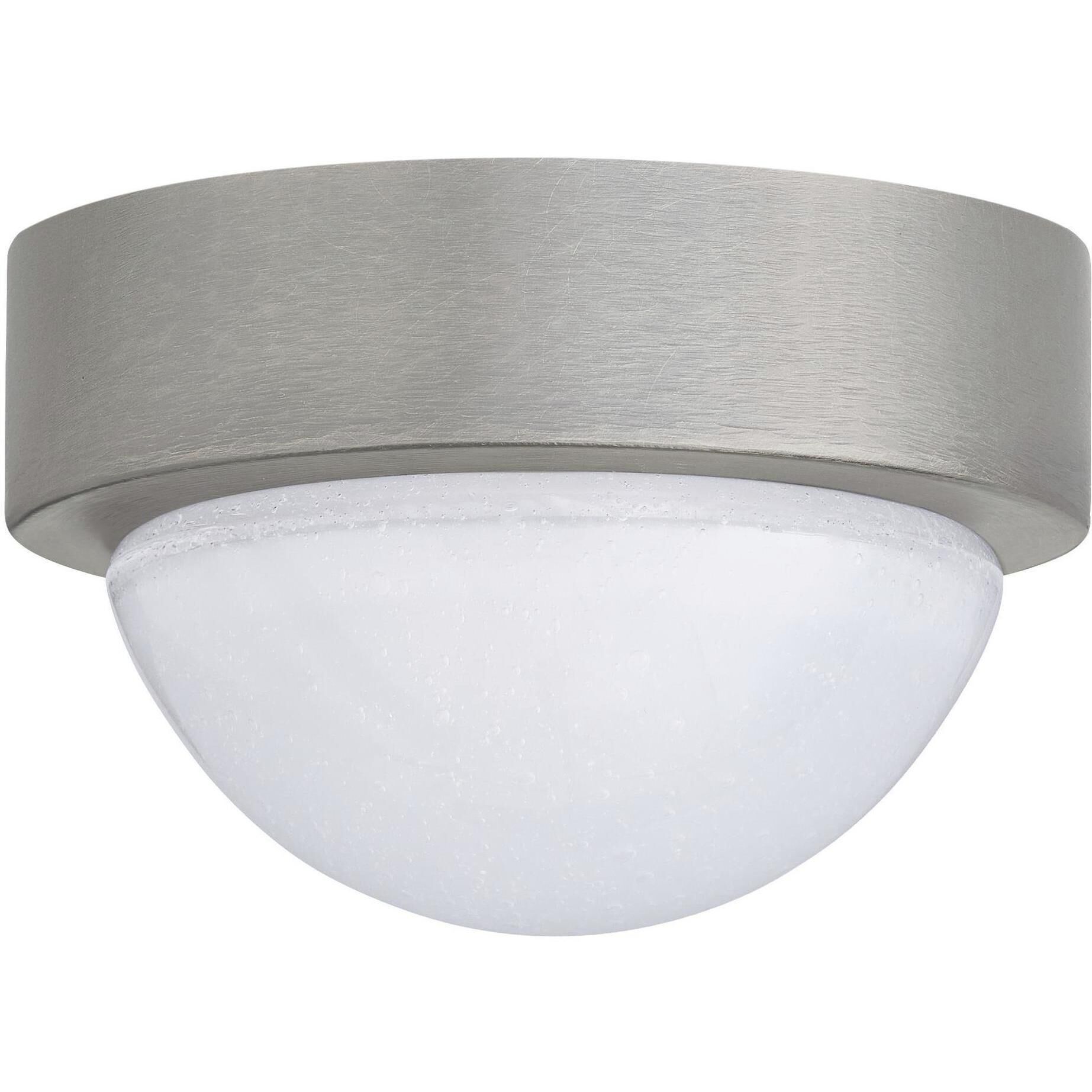 Lennon 1 Light 5.5 inch Vintage Silver Flush Mount Ceiling Light