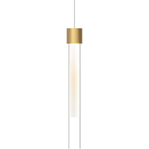 Sean Lavin Mini Linger 1 Light 120 Satin Nickel Low-Voltage Pendant Ceiling Light in Monopoint, Integrated LED