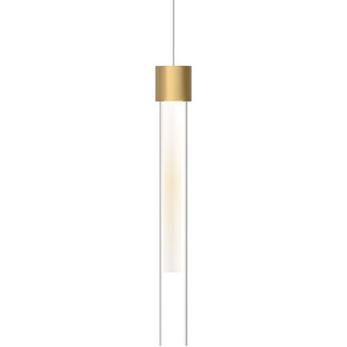 Sean Lavin Mini Linger 1 Light 12 Satin Nickel Low-Voltage Pendant Ceiling Light in MonoRail, Integrated LED