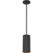 Pilson 4.75 inch Matte Black Pendant Ceiling Light