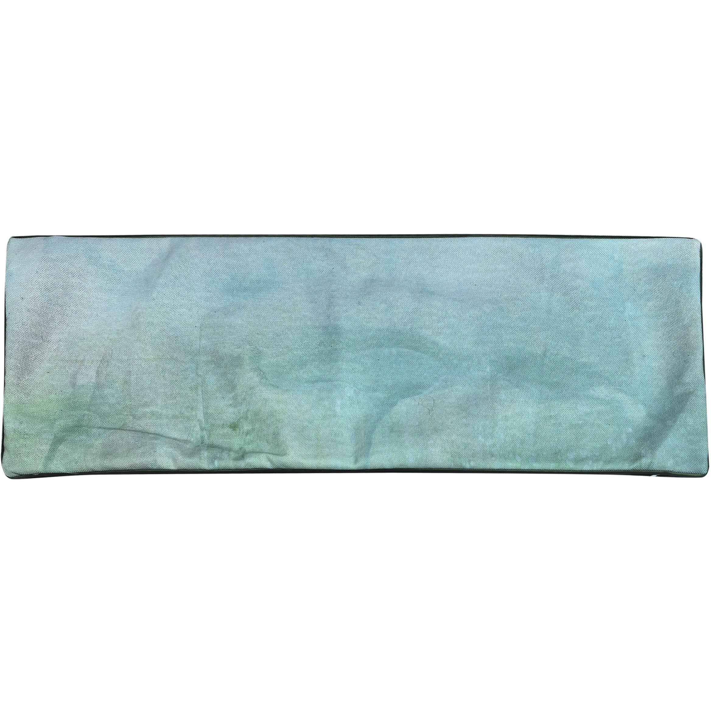 Tidewashed Crush 36 inch Coastal Blue Pillow