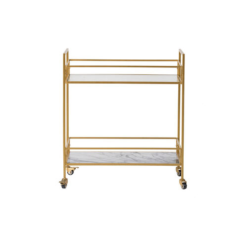 Anita Polished Gold Cart