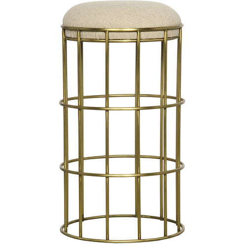 Ryley 23.5 inch Antique Brass Counter Stool