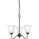Conway 3 Light 19 inch Oil Rubbed Bronze Chandelier Ceiling Light