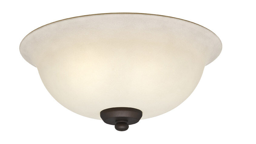 Fan Accessory 2 Light Fluorescent Fan Bowl Fitter