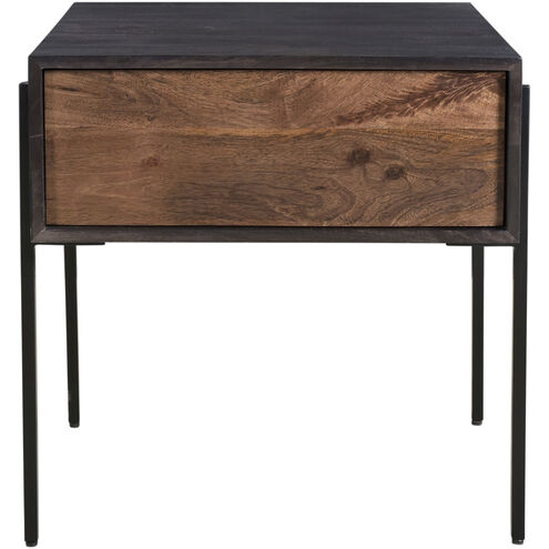 Tobin 22 X 22 inch Brown Side Table