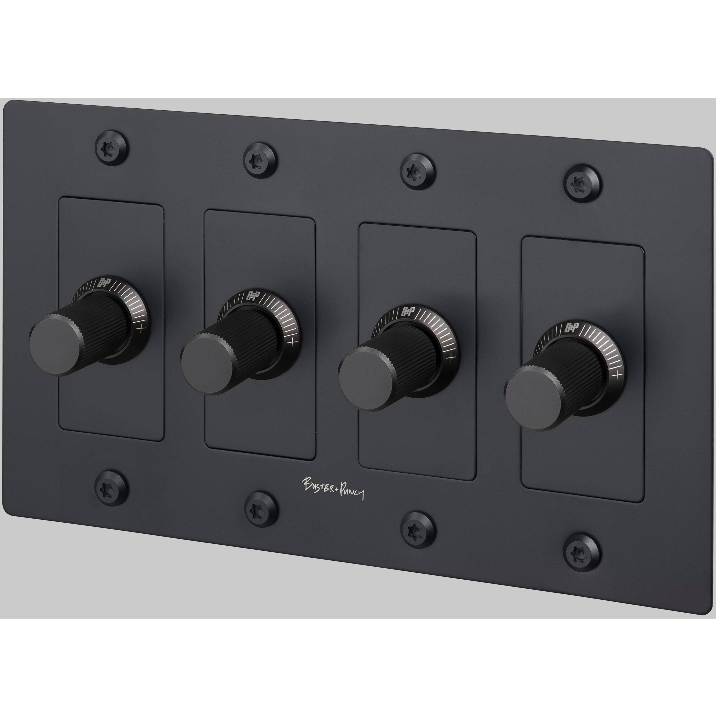 4G 100-120 Black Dimmer Switch, LED