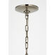 Chapman & Myers Hollings LED 41.5 inch Pewter Chandelier Ceiling Light