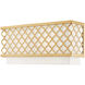 Arabesque 2 Light 16 inch Soft Gold ADA ADA Wall Sconce Wall Light