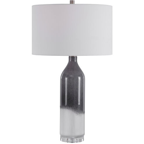 Natasha 30 inch 150 watt Art Glass Table Lamp Portable Light