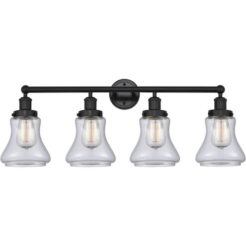 Bellmont 4 Light 33.5 inch Matte Black Bath Vanity Light Wall Light