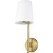 Winward 1 Light 6 inch Olde Brass Wall Sconce Wall Light